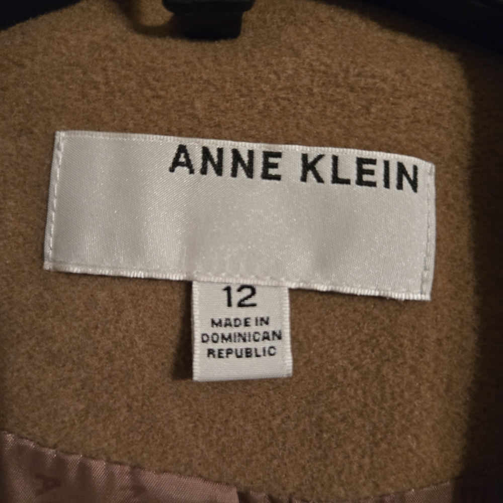 Anne Klein Women's Tan Trench Coat - Picture 2 of 14